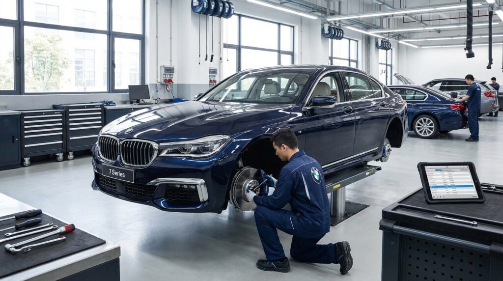 bmw brake pad replacement cost