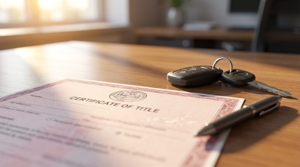 can i sell my car without a title​