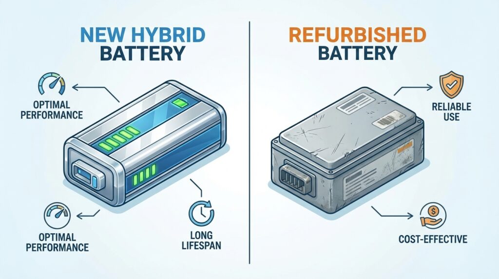 cost of replacing battery in hybrid car