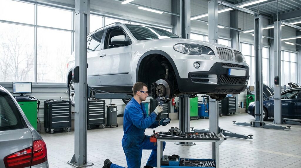 bmw brake pad replacement cost