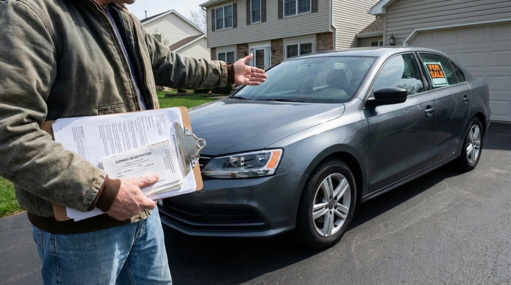 Can You Sell a Car With Expired Registration