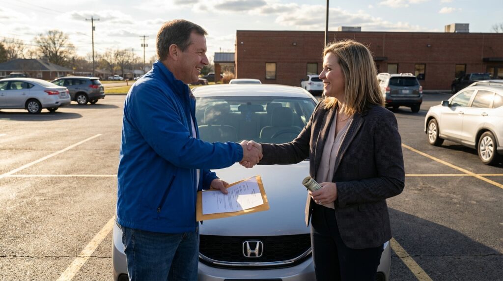 can you sell a car with a loan