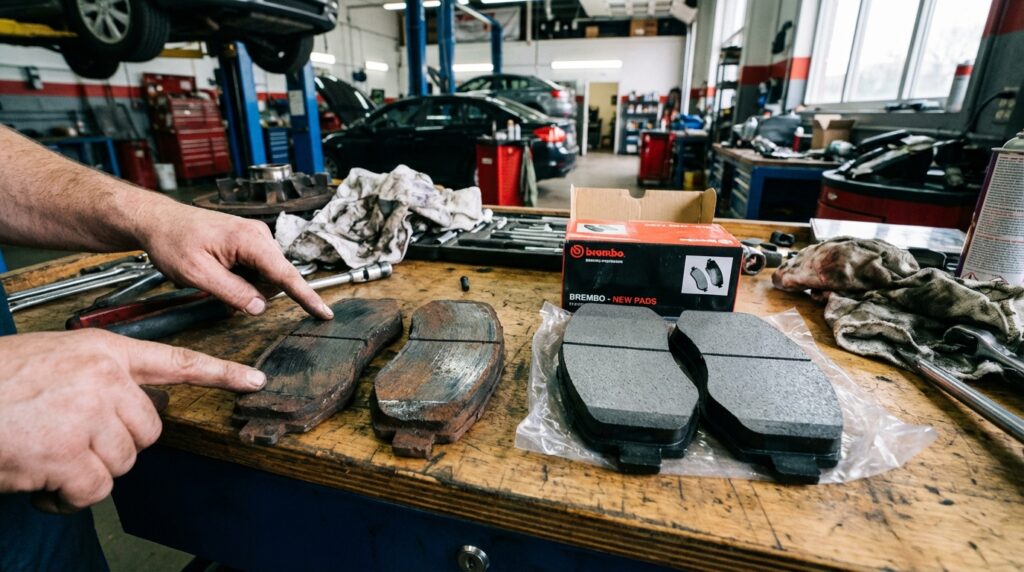 bmw brake pad replacement cost