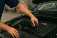 audi oil change cost