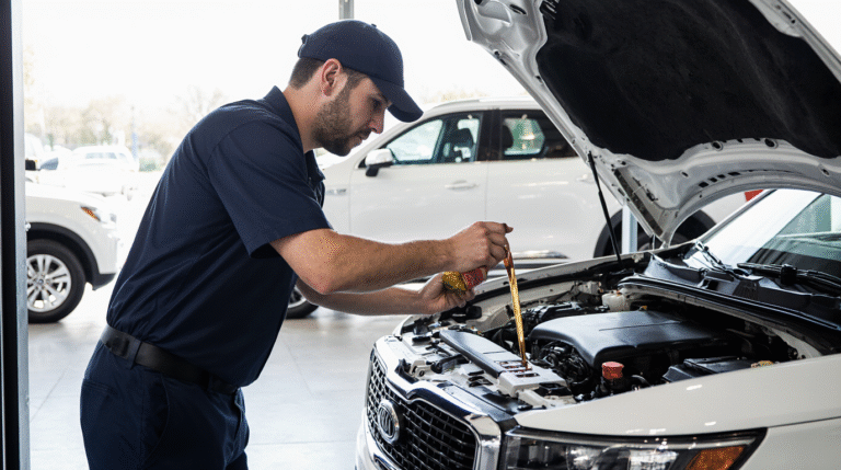 kia oil change price