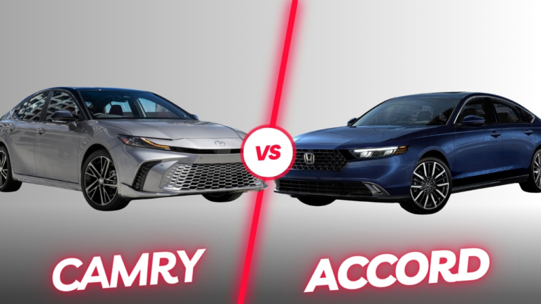 2026 Honda Accord vs Toyota Camry