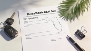car bill of sale florida