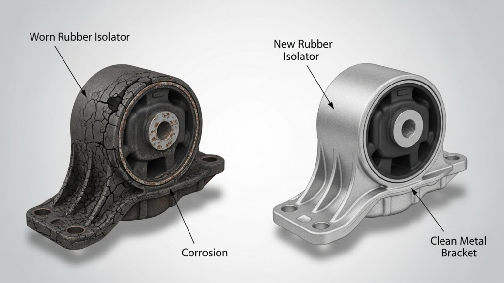 vehicle shakes while idling