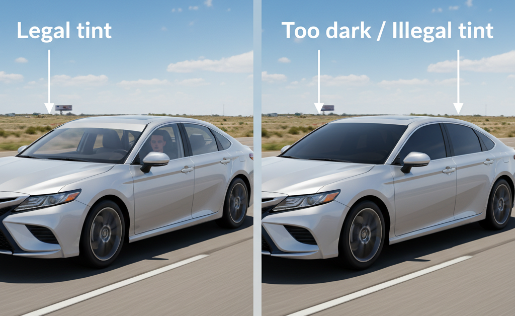 texas car tint laws