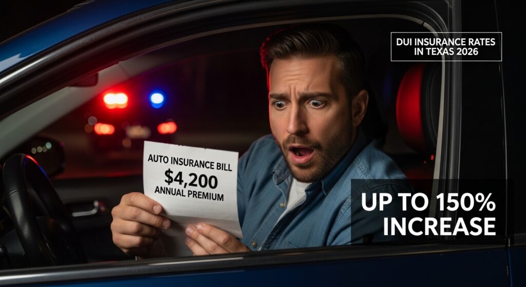 car insurance after DUI in Texas (2026)