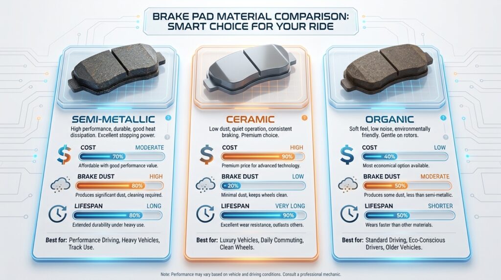 VW Golf brake pads replacement