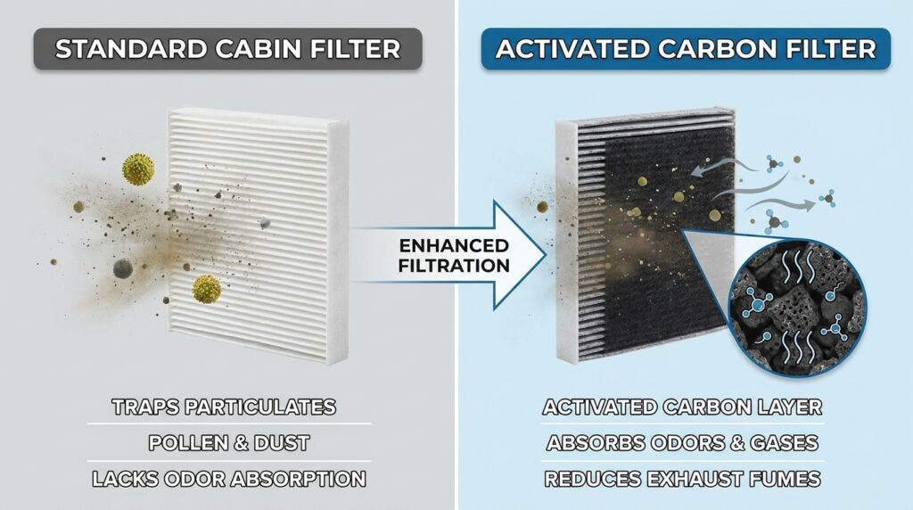 VW Golf cabin air filter replacement