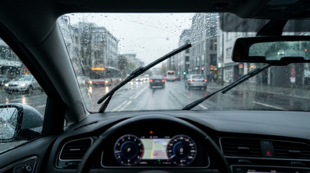 VW Golf windshield wipers size