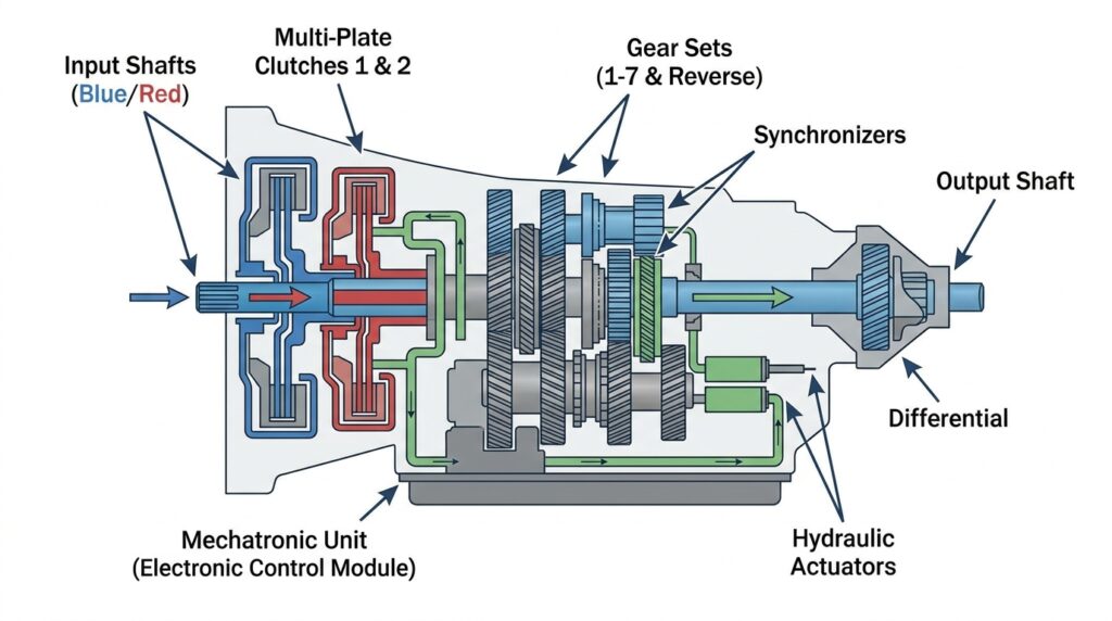 VW Golf transmission fluid change