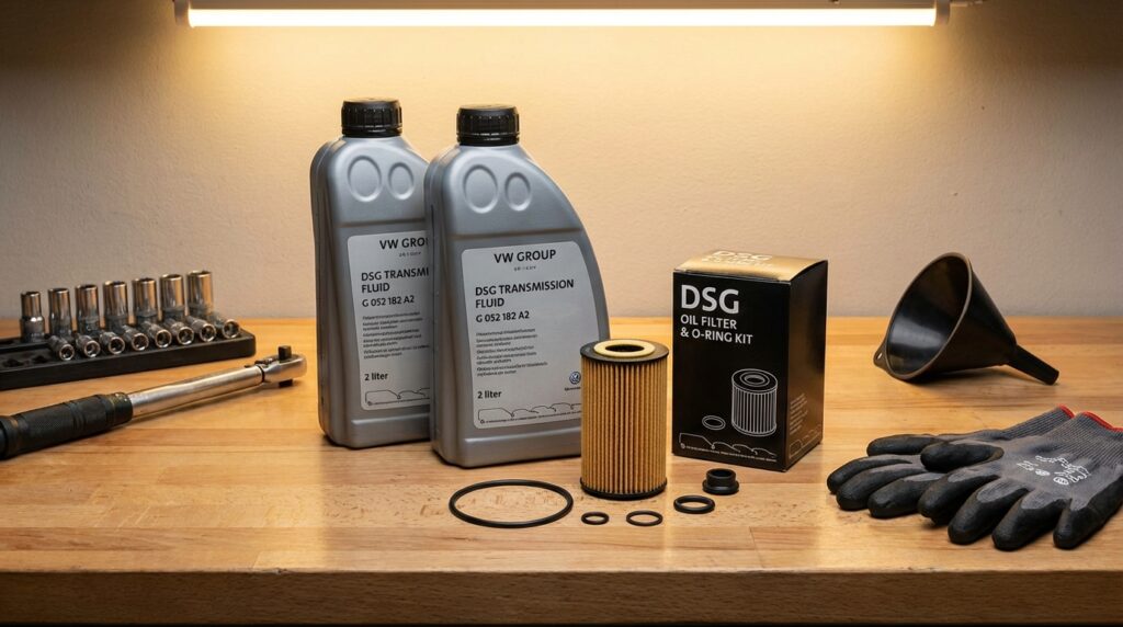 dsg oil change cost