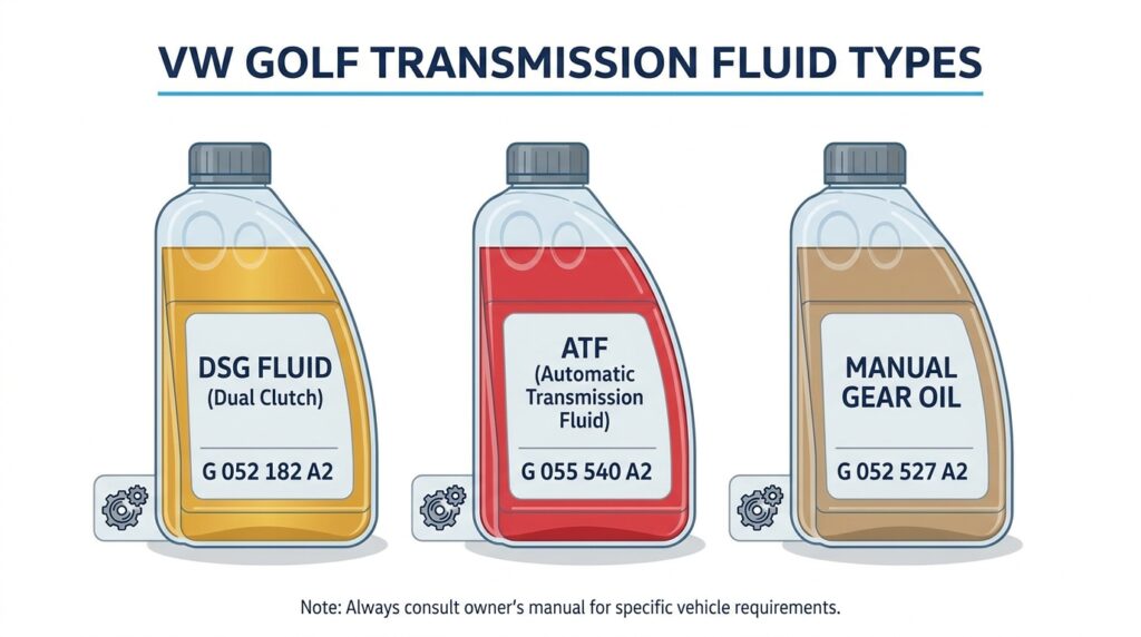 VW Golf transmission fluid change
