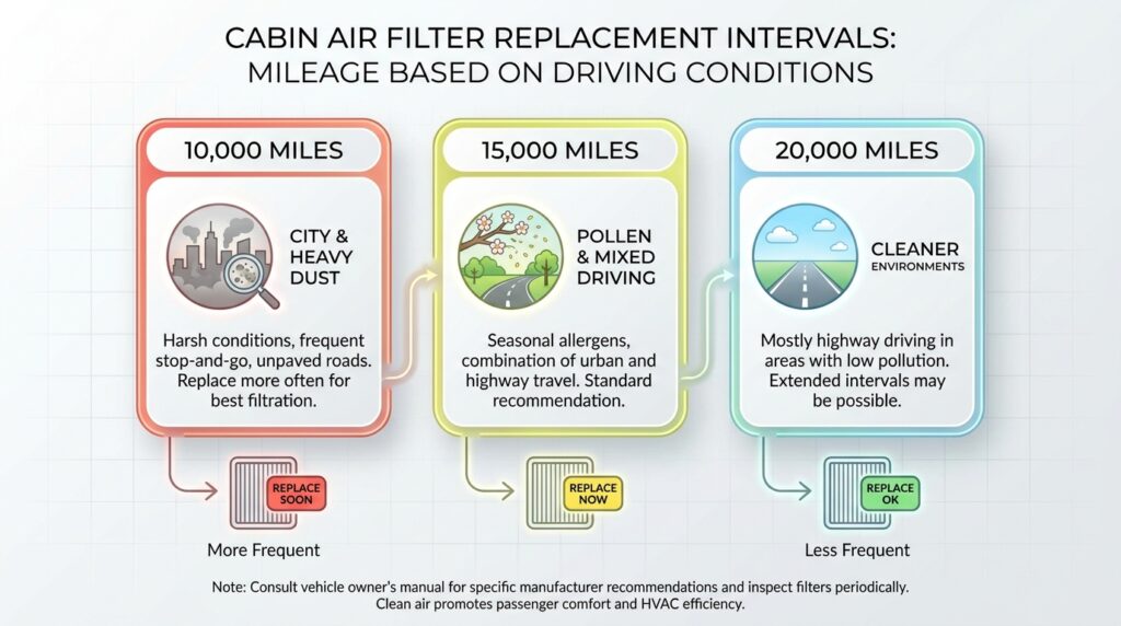 VW Golf cabin air filter replacement