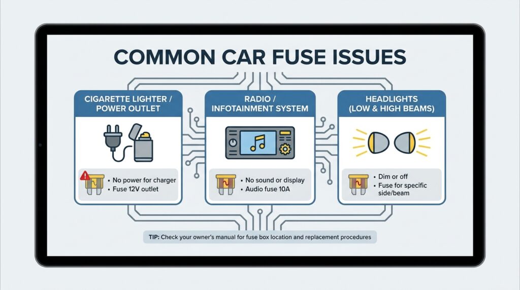 Most Common VW Golf Fuses