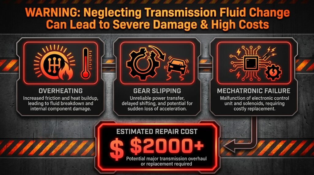 VW Golf transmission fluid change