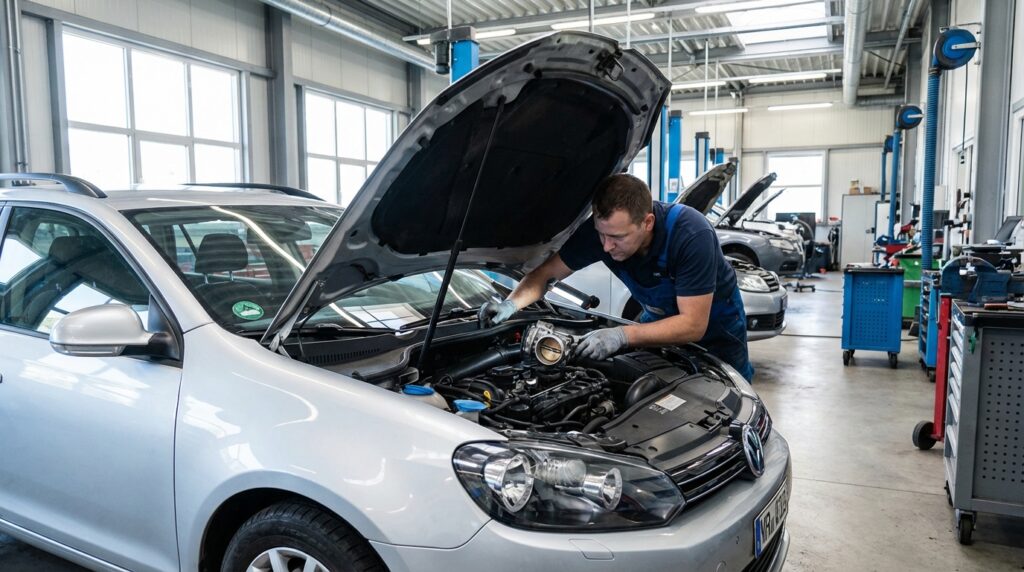 VW Golf EPC light