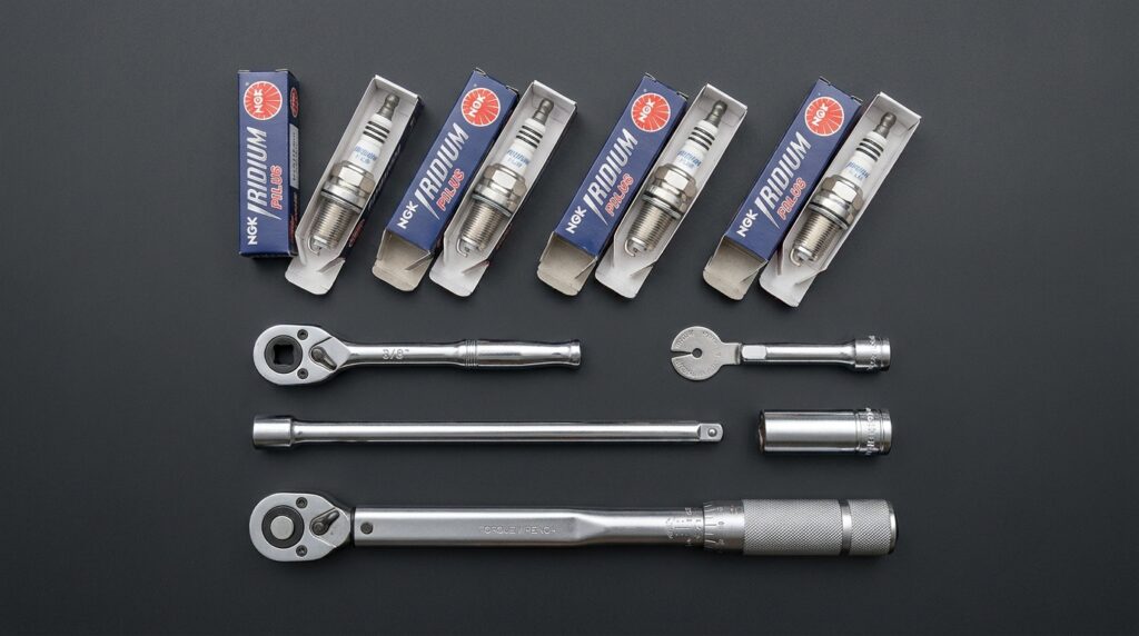 VW Golf spark plugs replacement