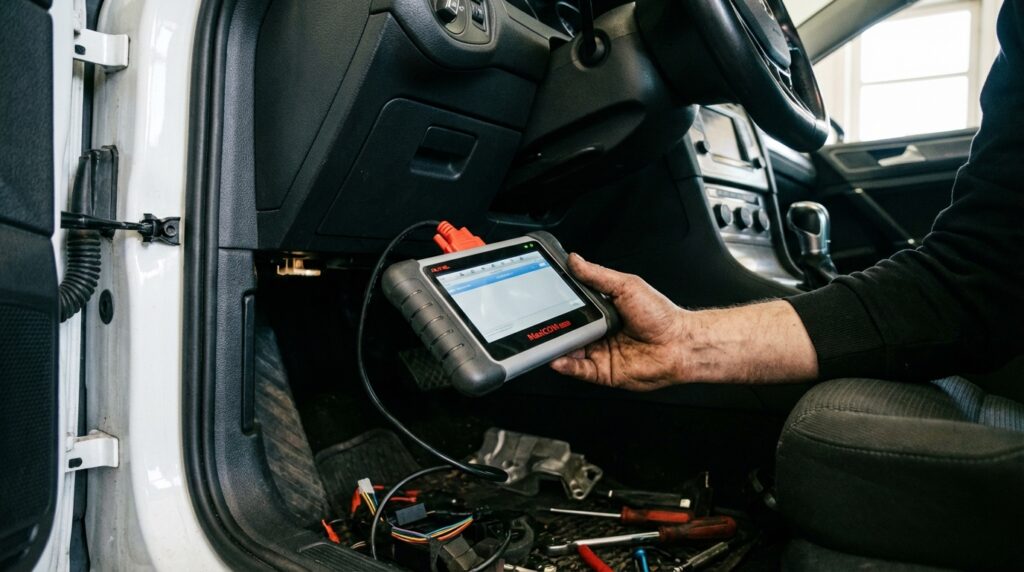 reset service light VW Golf