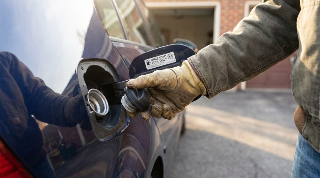 VW Golf check engine light