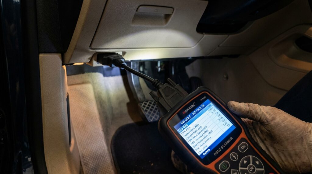 VW Golf EPC light