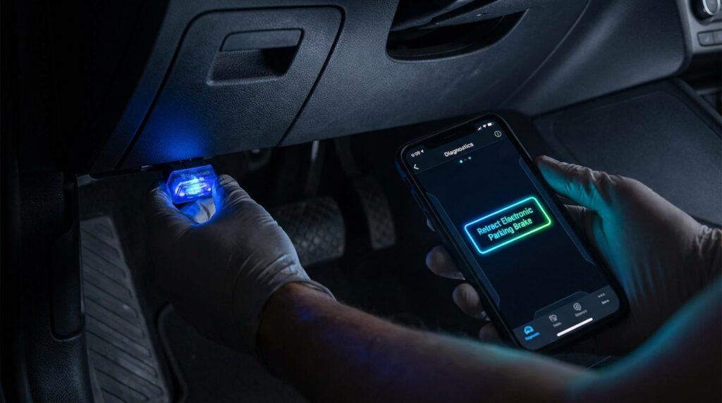 VW Golf brake pads replacement