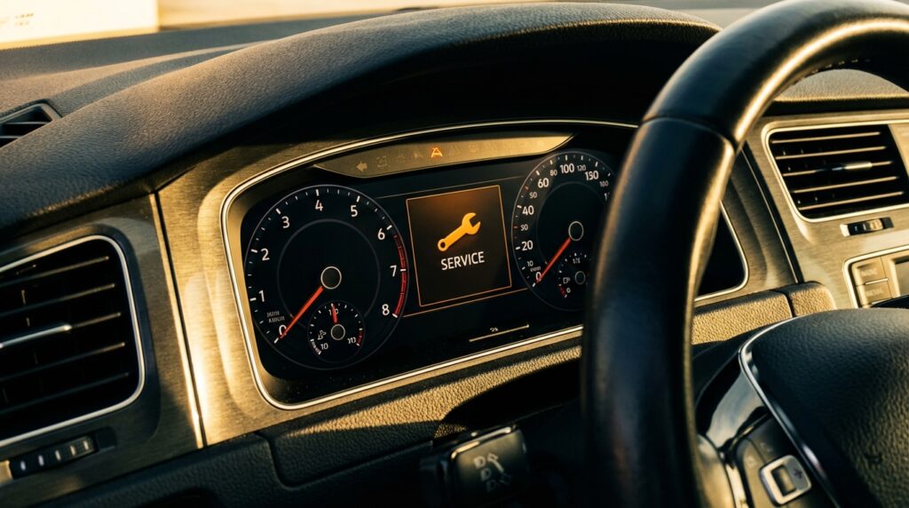 reset service light VW Golf