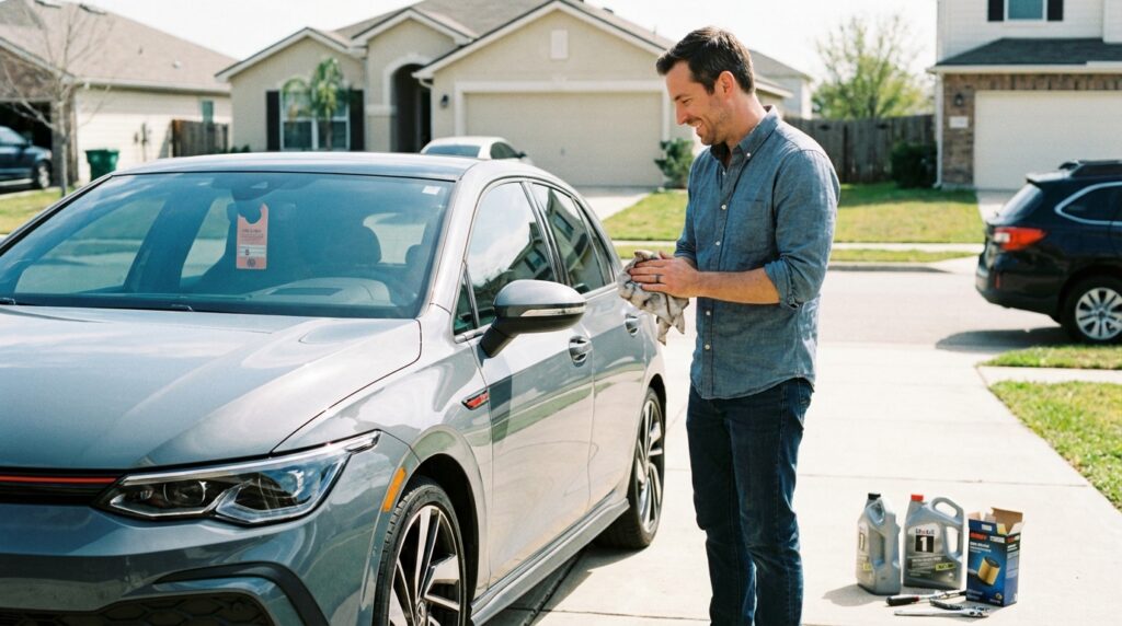 reset service light VW Golf