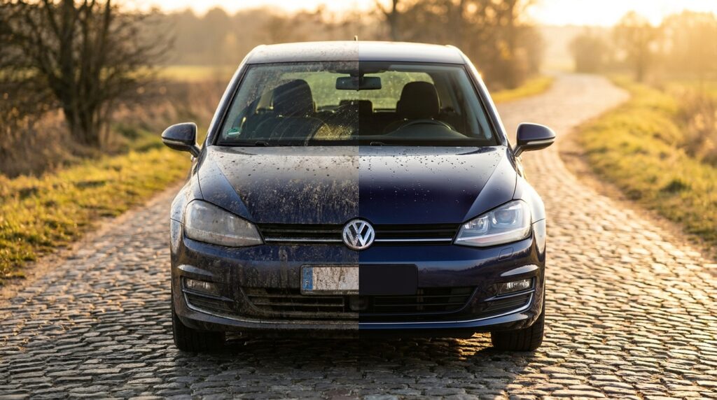 VW Golf detailing & car wash guide