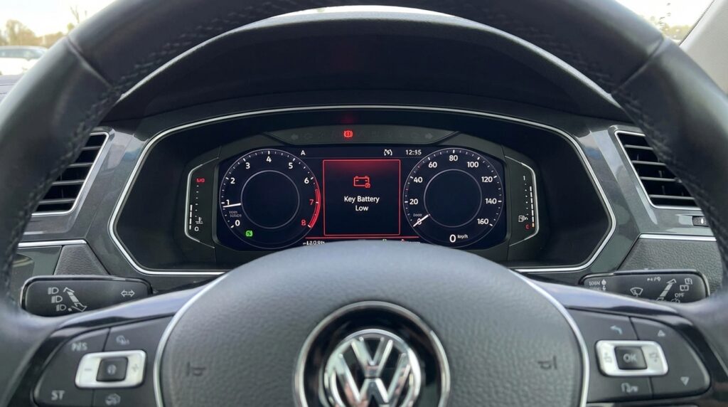 volkswagen key fob battery