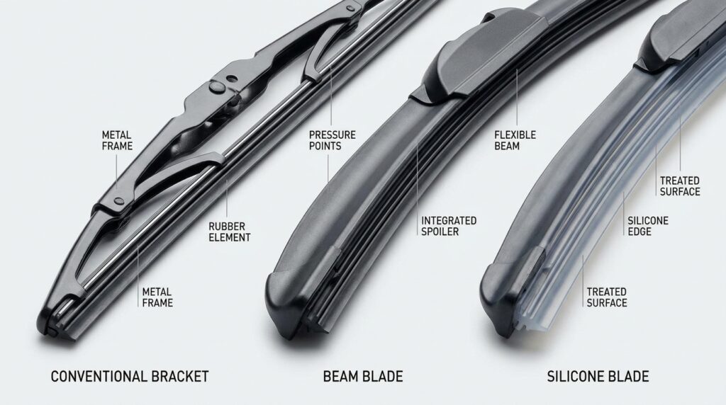 VW Golf windshield wipers size